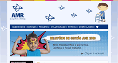 Desktop Screenshot of amr.org.br