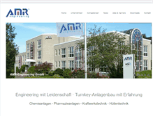 Tablet Screenshot of amr.de